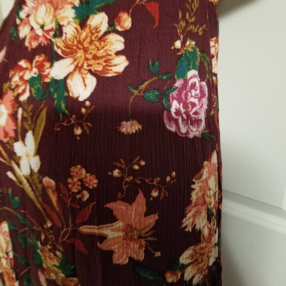 Floral High Low Faux Wrap Spring / Summer Dress - Picture 7 of 13